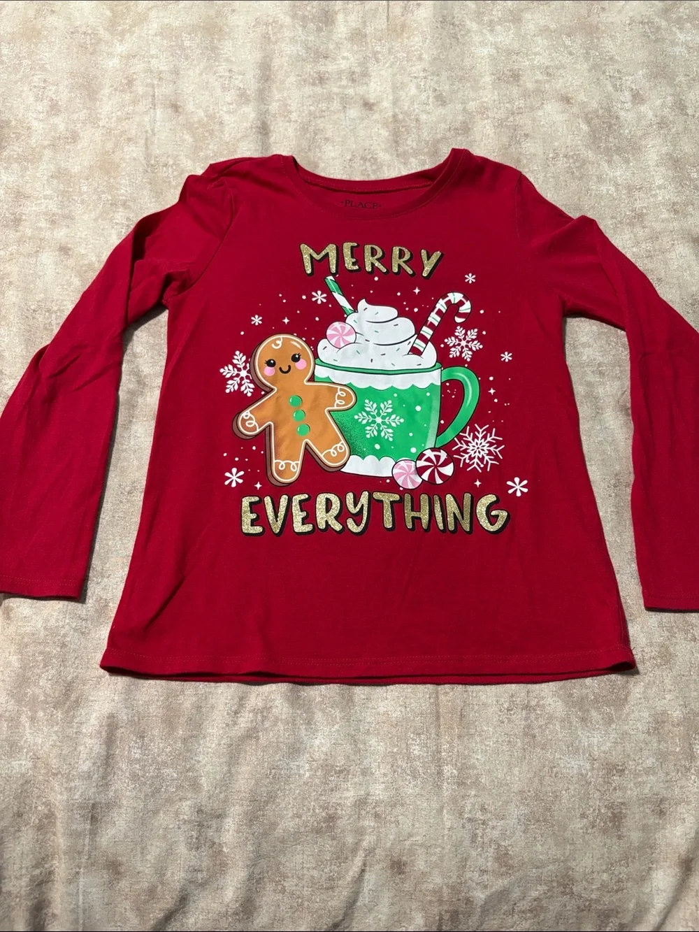 The Children's Place Red Long Sleeve 
